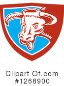 Bull Clipart #1268900 by patrimonio