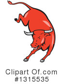 Bull Clipart #1315535 by patrimonio