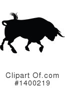 Bull Clipart #1400219 by AtStockIllustration