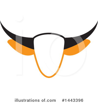 Royalty-Free (RF) Bull Clipart Illustration by ColorMagic - Stock Sample #1443396