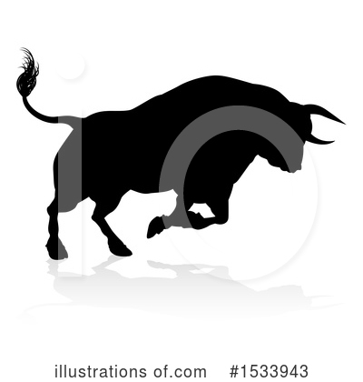 Royalty-Free (RF) Bull Clipart Illustration by AtStockIllustration - Stock Sample #1533943