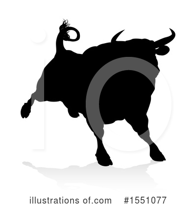 Royalty-Free (RF) Bull Clipart Illustration by AtStockIllustration - Stock Sample #1551077