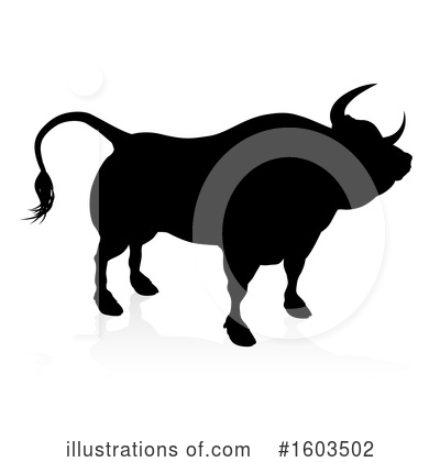 Royalty-Free (RF) Bull Clipart Illustration by AtStockIllustration - Stock Sample #1603502