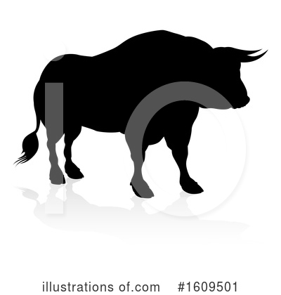 Royalty-Free (RF) Bull Clipart Illustration by AtStockIllustration - Stock Sample #1609501