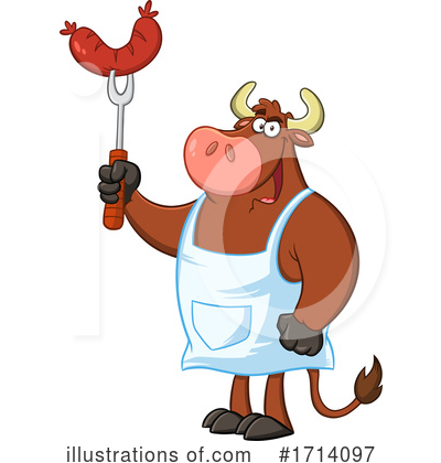 Bbq Clipart #1714097 by Hit Toon