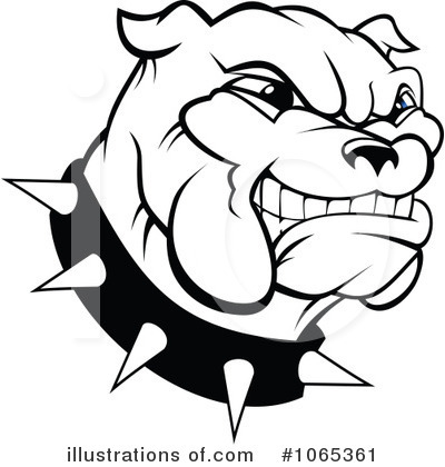 Royalty-Free (RF) Bulldog Clipart Illustration by Vector Tradition SM - Stock Sample #1065361