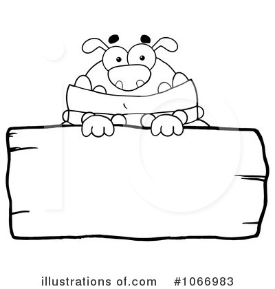 Royalty-Free (RF) Bulldog Clipart Illustration by Hit Toon - Stock Sample #1066983