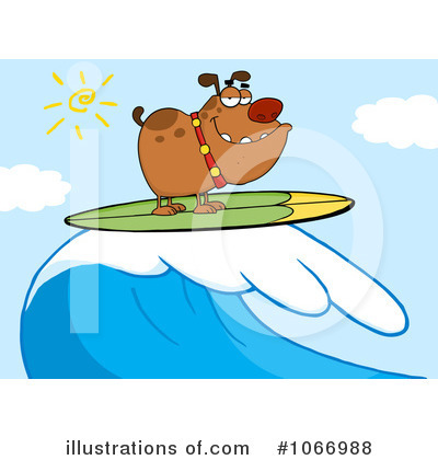 Royalty-Free (RF) Bulldog Clipart Illustration by Hit Toon - Stock Sample #1066988