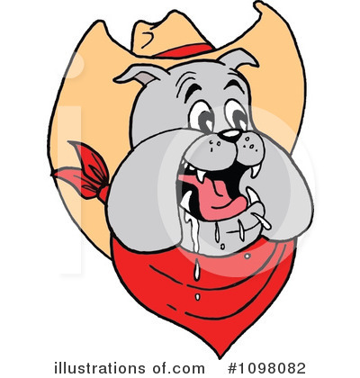 Cowboy Clipart #1098082 by LaffToon