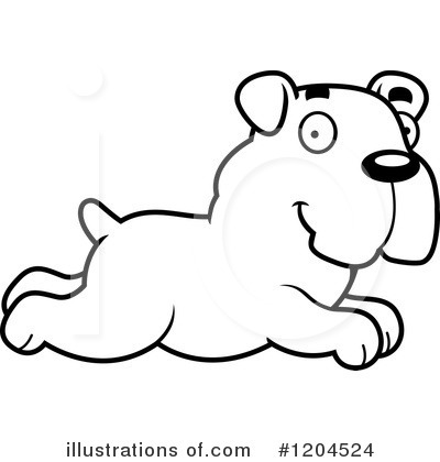 Royalty-Free (RF) Bulldog Clipart Illustration by Cory Thoman - Stock Sample #1204524
