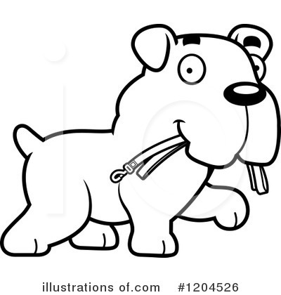 Royalty-Free (RF) Bulldog Clipart Illustration by Cory Thoman - Stock Sample #1204526