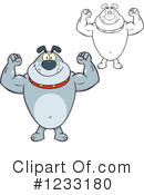 Bulldog Clipart #1233180 by Hit Toon