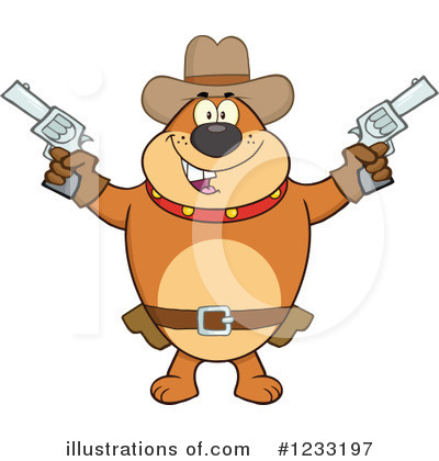 Cowboy Clipart #1233197 by Hit Toon