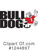 Bulldog Clipart #1244897 by Johnny Sajem