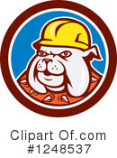 Bulldog Clipart #1248537 by patrimonio