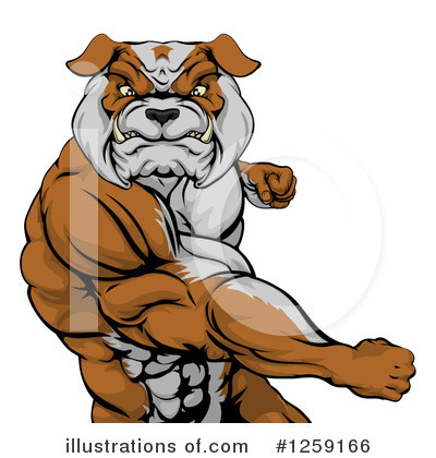 Guard Dog Clipart #1259166 by AtStockIllustration