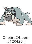 Bulldog Clipart #1264204 by Dennis Holmes Designs