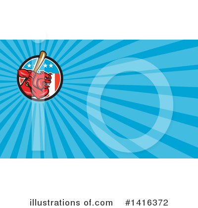 Royalty-Free (RF) Bulldog Clipart Illustration by patrimonio - Stock Sample #1416372