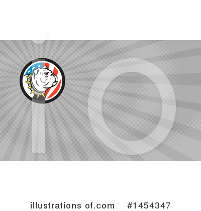 Royalty-Free (RF) Bulldog Clipart Illustration by patrimonio - Stock Sample #1454347