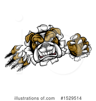 Royalty-Free (RF) Bulldog Clipart Illustration by AtStockIllustration - Stock Sample #1529514