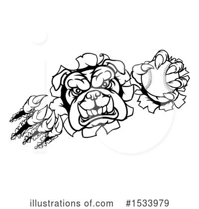 Royalty-Free (RF) Bulldog Clipart Illustration by AtStockIllustration - Stock Sample #1533979