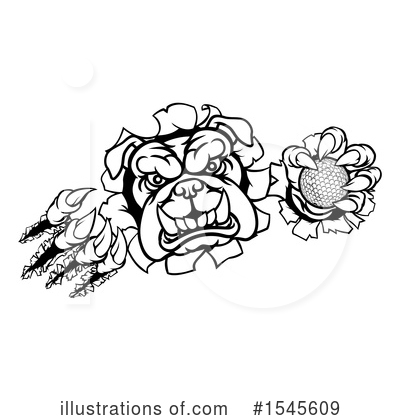 Royalty-Free (RF) Bulldog Clipart Illustration by AtStockIllustration - Stock Sample #1545609
