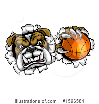 Royalty-Free (RF) Bulldog Clipart Illustration by AtStockIllustration - Stock Sample #1596584