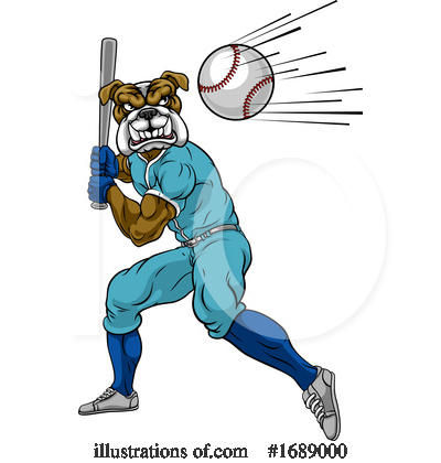 Baseball Player Clipart #1689000 by AtStockIllustration