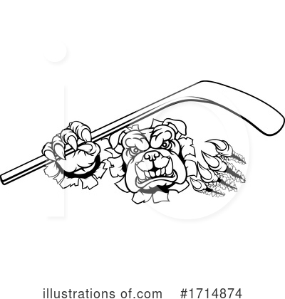Royalty-Free (RF) Bulldog Clipart Illustration by AtStockIllustration - Stock Sample #1714874