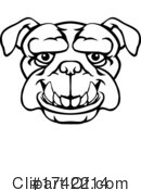 Bulldog Clipart #1742214 by AtStockIllustration