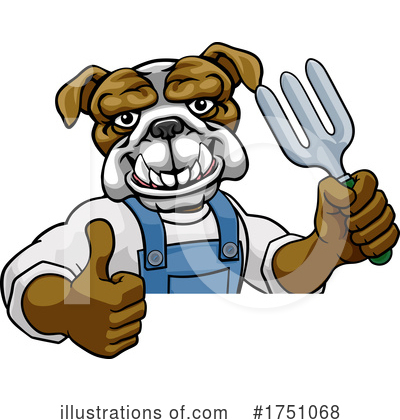 Royalty-Free (RF) Bulldog Clipart Illustration by AtStockIllustration - Stock Sample #1751068