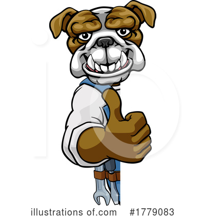 Royalty-Free (RF) Bulldog Clipart Illustration by AtStockIllustration - Stock Sample #1779083