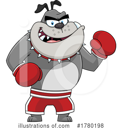 Boxer Clipart #1780198 by Hit Toon