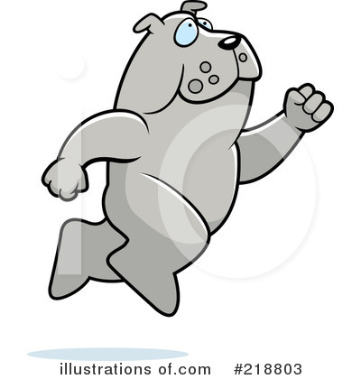 Royalty-Free (RF) Bulldog Clipart Illustration by Cory Thoman - Stock Sample #218803