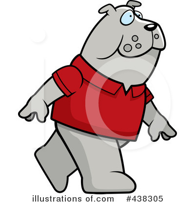 Royalty-Free (RF) Bulldog Clipart Illustration by Cory Thoman - Stock Sample #438305
