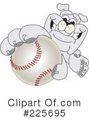 Bulldog Mascot Clipart #225695 by Mascot Junction