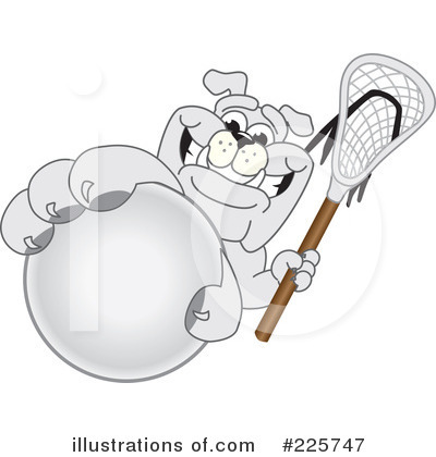Royalty-Free (RF) Bulldog Mascot Clipart Illustration by Mascot Junction - Stock Sample #225747