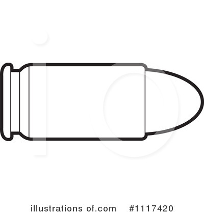 Royalty-Free (RF) Bullet Clipart Illustration by Lal Perera - Stock Sample #1117420