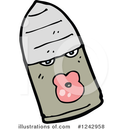 Royalty-Free (RF) Bullet Clipart Illustration by lineartestpilot - Stock Sample #1242958