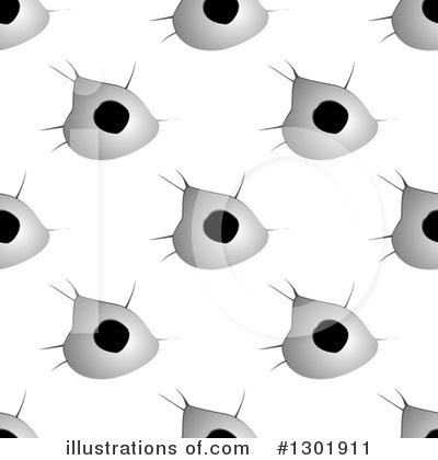 Royalty-Free (RF) Bullet Holes Clipart Illustration by Vector Tradition SM - Stock Sample #1301911