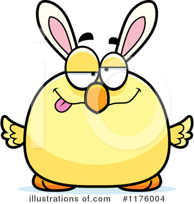 Royalty-Free (RF) Bunny Chick Clipart Illustration by Cory Thoman - Stock Sample #1176004