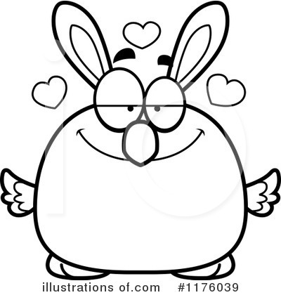 Royalty-Free (RF) Bunny Chick Clipart Illustration by Cory Thoman - Stock Sample #1176039