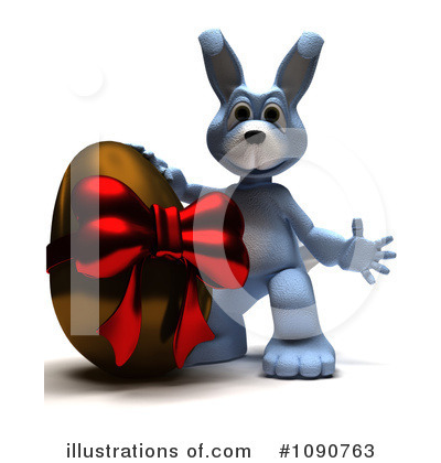 Royalty-Free (RF) Bunny Clipart Illustration by KJ Pargeter - Stock Sample #1090763