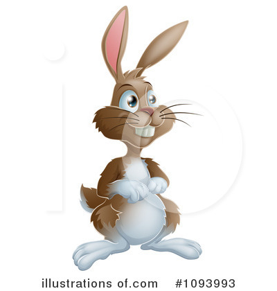 Royalty-Free (RF) Bunny Clipart Illustration by AtStockIllustration - Stock Sample #1093993