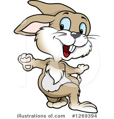Royalty-Free (RF) Bunny Clipart Illustration by dero - Stock Sample #1269394