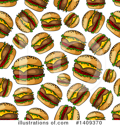 Royalty-Free (RF) Burger Clipart Illustration by Vector Tradition SM - Stock Sample #1409370