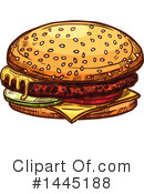 Burger Clipart #1445188 by Vector Tradition SM