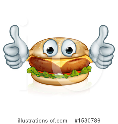 Royalty-Free (RF) Burger Clipart Illustration by AtStockIllustration - Stock Sample #1530786