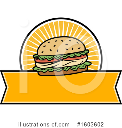 Royalty-Free (RF) Burger Clipart Illustration by Vector Tradition SM - Stock Sample #1603602