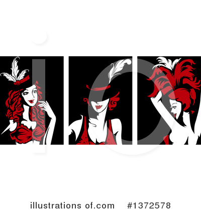 Royalty-Free (RF) Burlesque Clipart Illustration by BNP Design Studio - Stock Sample #1372578